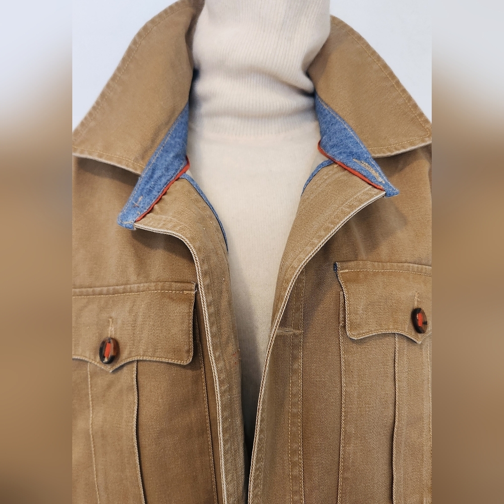 The Territory Ahead Tan Utility Jacket with Belt - Picture 2 of 15